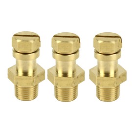 Arctic Hayes 664040 Pressure Test Nipples 3-Piece Set, Gold