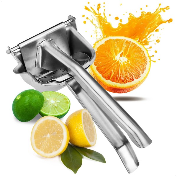 com-four® Citrus Juicer Made of Stainless Steel - Juicer for