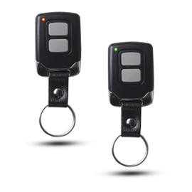 2 Pack 890MAX Garage Door Remote Control Compatible with LiftMaster Sears Craftsman Chamberlain 371LM 373LM 891lm 893lm 971LM 973LM 81LM, Purple Yellow Orange Red Green Learn Button Opener Motor