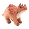 Soft Stuffed Triceratops Toy Cartoon Multi Function Stimulation Triceratops Plush