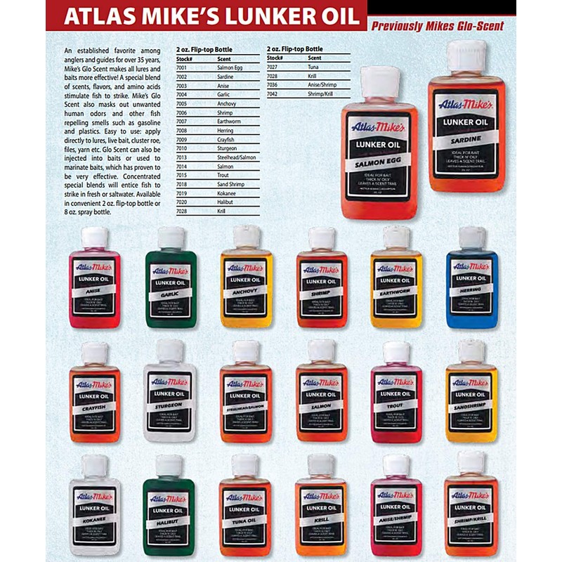 Mike's Fishing Bait Lunker Oil (2 oz, HERRING)