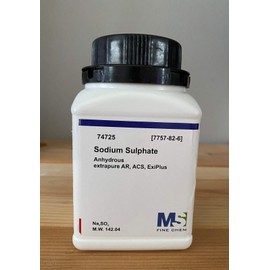 Sodium Sulphate, High Purity, 99% - 500 g, 1.1 LB