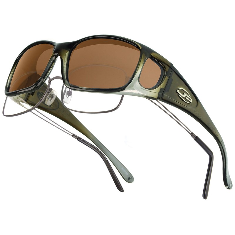 Razor JP Fitovers - Olive Charcoal - Amber Lens (RZ003A)