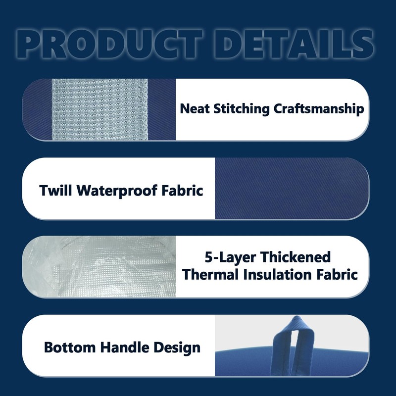 Ice Cold Therapy Blue Bucket Replacement, Suitable for Most Cold