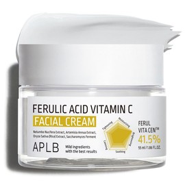 APLB Ferulic Acid Vitamin C Facial Cream | FERUL VITA CEN™ 41.5% 1.86 FL.OZ/Korean Skincare, Antioxidant, Wrinkle care, Dark spots, Elasticity care, Helps with skin discoloration