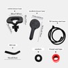 Botare Black Shower Head with Handheld Spray Combo 2 in