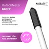 AUPROTEC Ice Scraper, Telescopic, Ultra-Light, with Brass Blade, Pink Blue,