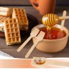 Unbranded 300 Pcs 3.75" Disposable Mini Wooden Tasting Spoons for