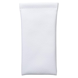 Tacy 300171 Glasses Case, Stylish, Thin, Soft Case, Lightweight, Perfect for Travel, Glasses, PVC, White, Made in Japan