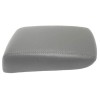 Kar Designers Synthetic Leather Gray Center Console Lid Armrest Cover