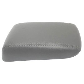 Kar Designers Synthetic Leather Gray Center Console Lid Armrest Cover Fits 04-08 Mazda 3