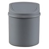 Qskely 2 L bote de basura de escritorio, pequeño bote