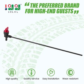 10L0L Fuel Siphon Pickup Tube for Club Car DS 1992 up, Precedent 2005 to2008 Gas Golf Cart, with Shut-Off Valve, Replace OEM 1018969-01, 101896901, 6725, 8969