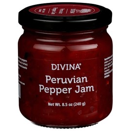 Divina Peruvian Pepper Jam 8.5 oz (Pack of 12)