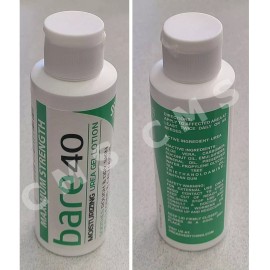 Scientific Solutions BARE 40% Urea Moisturizing Gel Lotion For Dry Skin Corn Calluses Aloe Vera 4oz