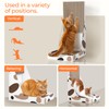 ComSaf Cardboard Vertical Cat Scratcher - Cat Scratching Board Large,