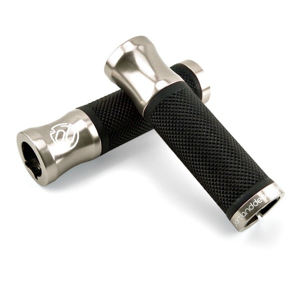 Portland Design Works | Speed Metal Grips, Bicycle Handlebar Grips,