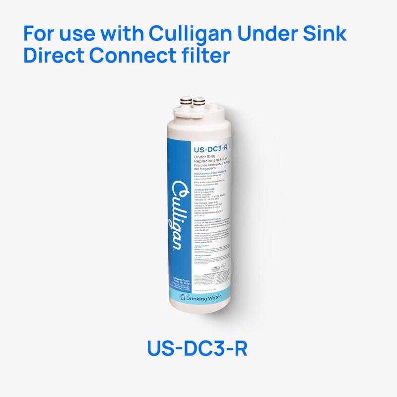 Culligan US-DC3 Under Sink Direct Connect Premium Lead Filtration System,