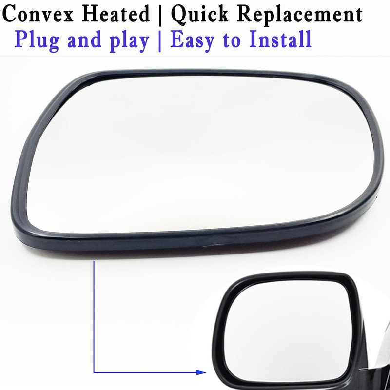 Rx330 Driver Side Mirror Compatible with 2004-2006 Lexus RX330, 2007-2009