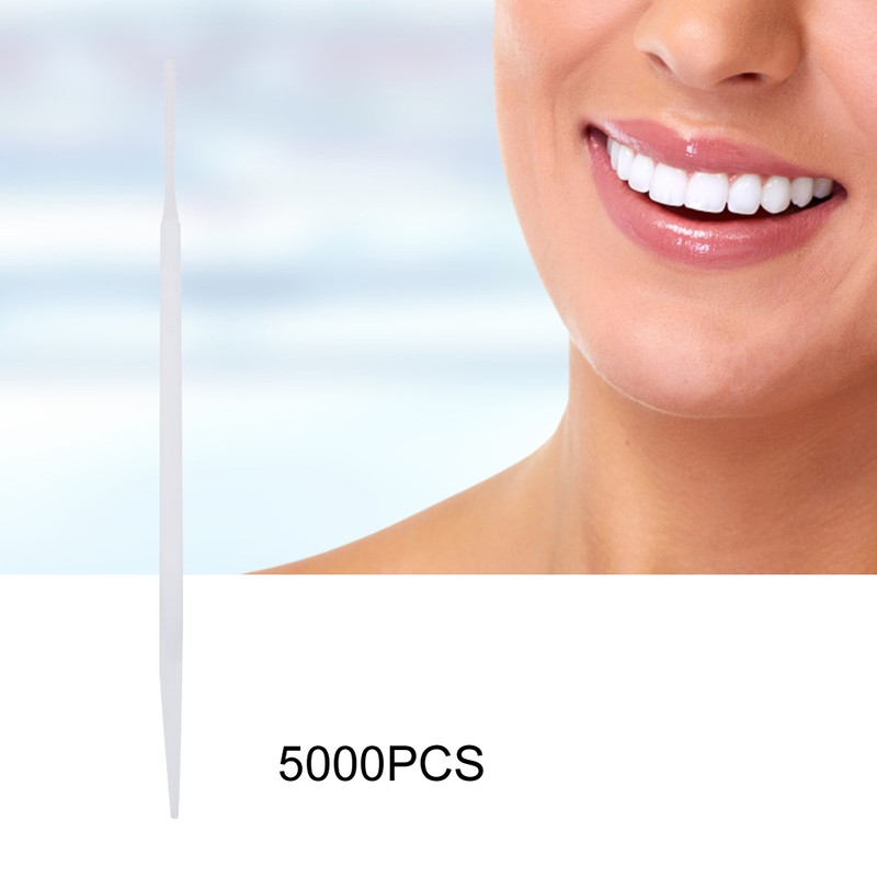 5000pcs Disposable Double Head Toothpick Tartar Removal Teeth Cleaning Toothpicks