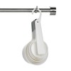OXO Good Grips 6-Piece Plastic Measuring Cups- White