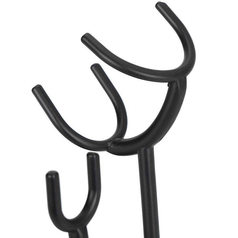 Curved Razor and Shaving Brush Stand Display Dry Brush Compatible