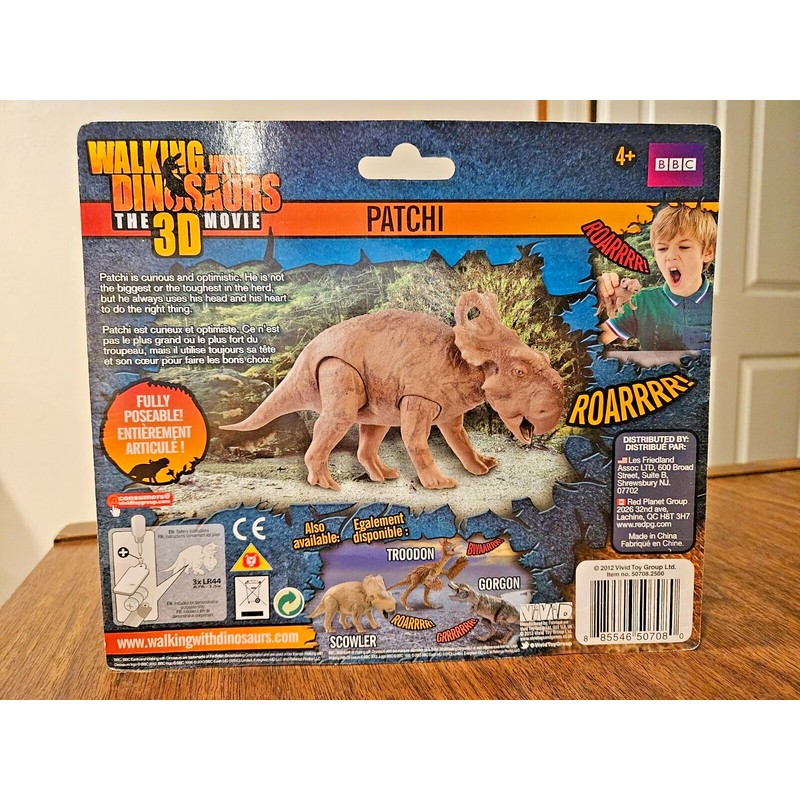 Walking With Dinosaurs PATCHI - Pachyrhinosaur