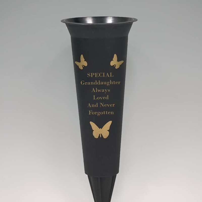 Graveside Memorial Spike Granddaughter