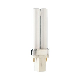 GE Low Energy Lighting 2 Pin Single Tube CFL 5w G23 Cool White 10000 Hours