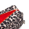 Victoria Green Large Makeup Bag Leopard Tan