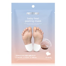 Pretty Skin Heel Exfoliating Peeling Foot Mask Band-Type (5 Sheets) / Foot Pack / 프리티스킨 발 뒤꿈치 각질 필링 풋마스크 밴드형 5매  발팩