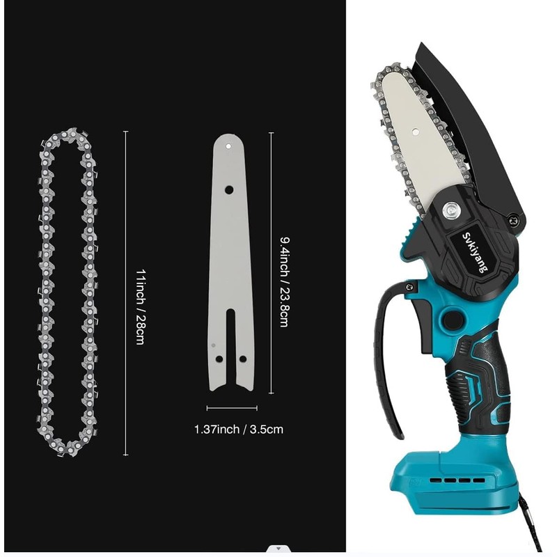 2 x Saw Chainsaw Chains 2 Pieces 8 Inch Mini
