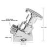 G1/2in Thread Copper Floor Mounted Foot Pedal Basin Faucet Sink