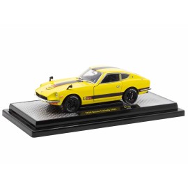 DCD 1970 Nissan Fairlady Z 432 RHD Right Hand Drive Diecast Toy Limited Edition #3 Yellow Black Stripes 4250 Pieces Worldwide