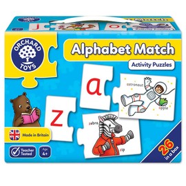 ORCHARD TOYS ALPHABET MATCH ACTIVITY PUZZLES