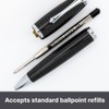 Monteverde USA Super Mega Carbon Fiber/Chrome Trim Ballpoint Pen