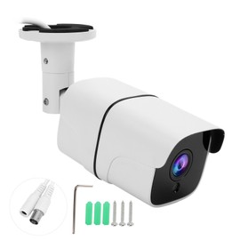 Outdoor Security Camera HD 1080P 2MP IP66 Waterproof Infrared Night Vision Wide Angle for Home OfficeNTCS