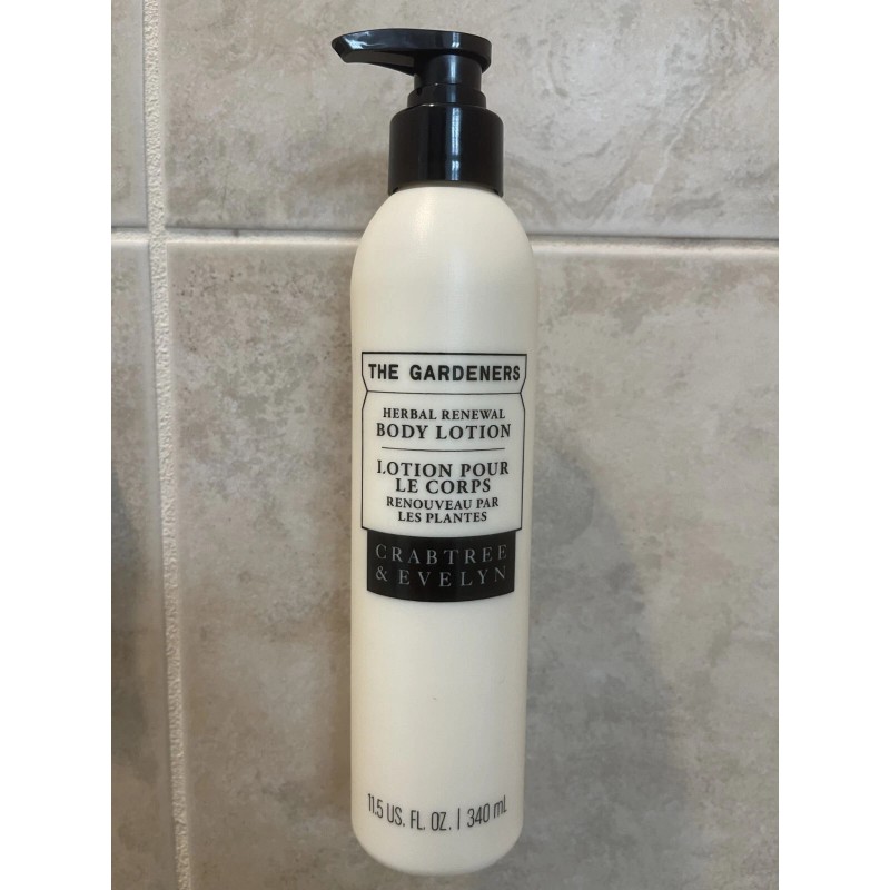 Crabtree & Evelyn Gardeners Body Lotion Moisturizer Herbal Rosemary +