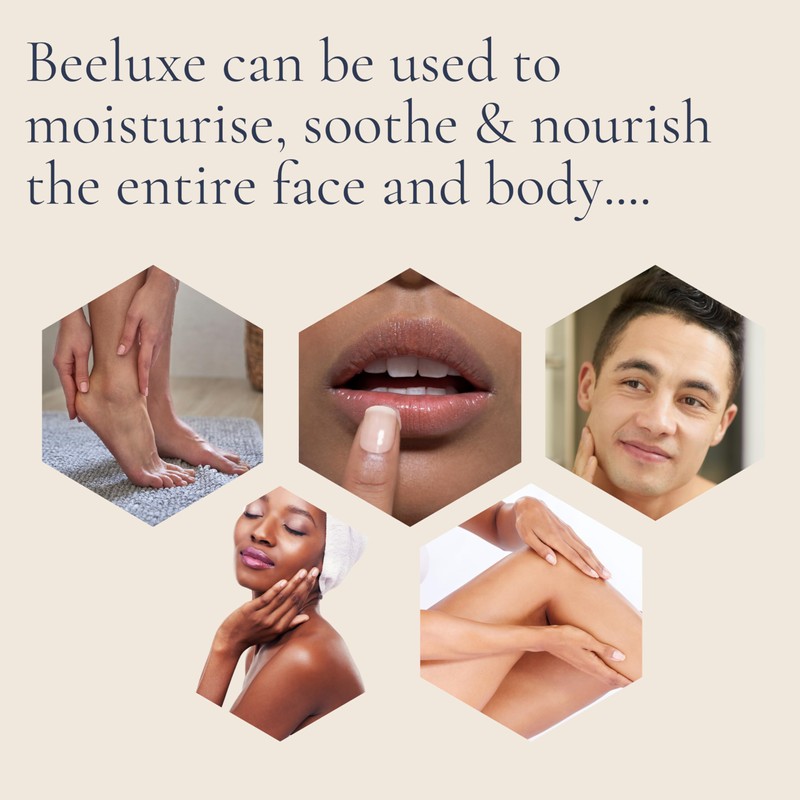 Beeluxe Multi-Purpose Moisturising Skin Balm 50ml, For Dry, Sensitive &