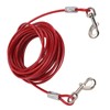 Dog Tie Out Cable Steel Wire Double Head Bite Resistant