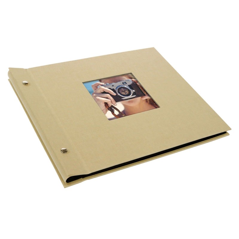 Goldbuch Screw Album with Window Cut-Out Bella Vista Pages with