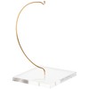 Plymor Wire Ornament Hanger Display with 4" Clear Acrylic Thick