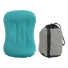Inflatable Headrest TPU Portable Lumbar Pillow Folding Soft Blow Up