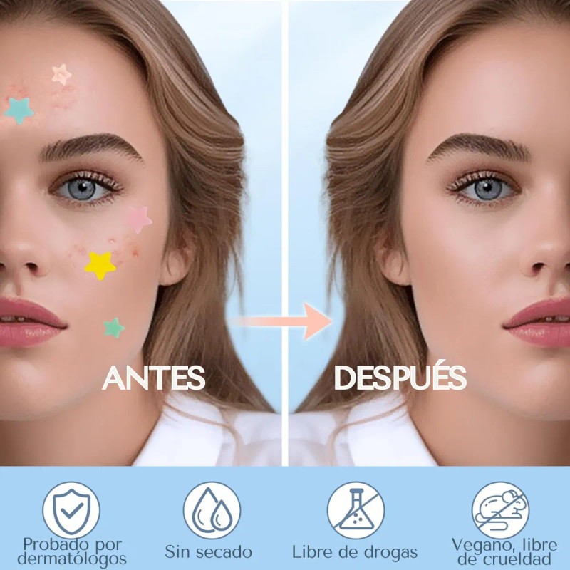 Parches Cuidado Facial Elimina