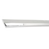 Front Bumper Lower Chrome Trim ABS Side Molding Strips Replacement