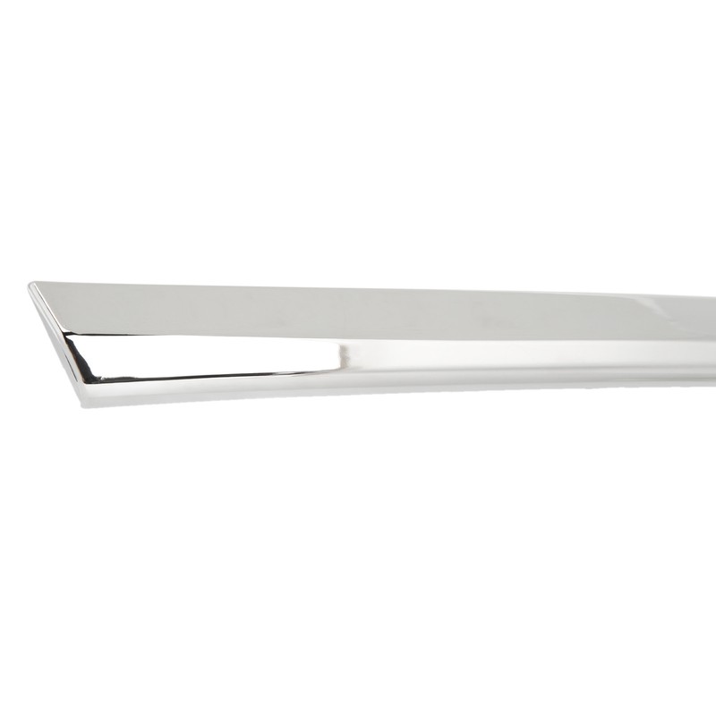 Front Bumper Lower Chrome Trim ABS Side Molding Strips Replacement
