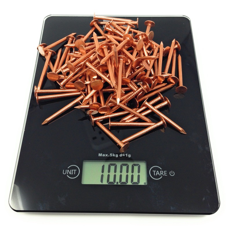 1.5 Inch Copper Nails for Slating & Roofing - 10