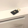 Alice Wheeler Alice Wheeler Bee Keyring Vegan Leather (Black)