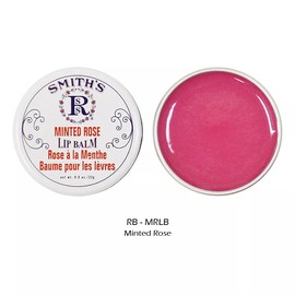 1 ROSEBUD Smith's Minted Rose Lip Balm Tin 0.8 oz "RB - MRLB" *Joy's cosmetics*