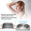Aluvor Aluvor Shower Drain Hair Catcher, Bathtub Drain Cover Foldable